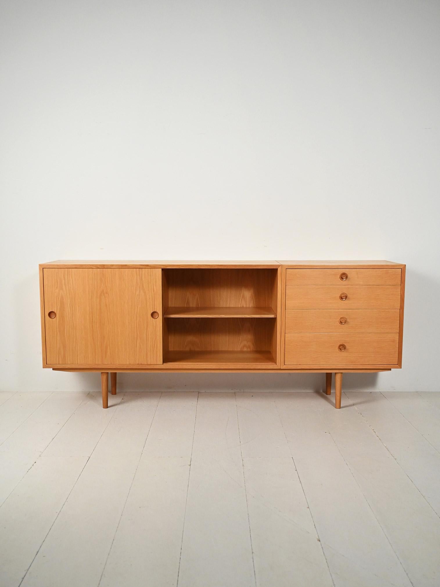 Scandinavian Modern Sideboard scandinavo in rovere di Børge Mogensen per Karl Andersson & Söner, ’60 For Sale