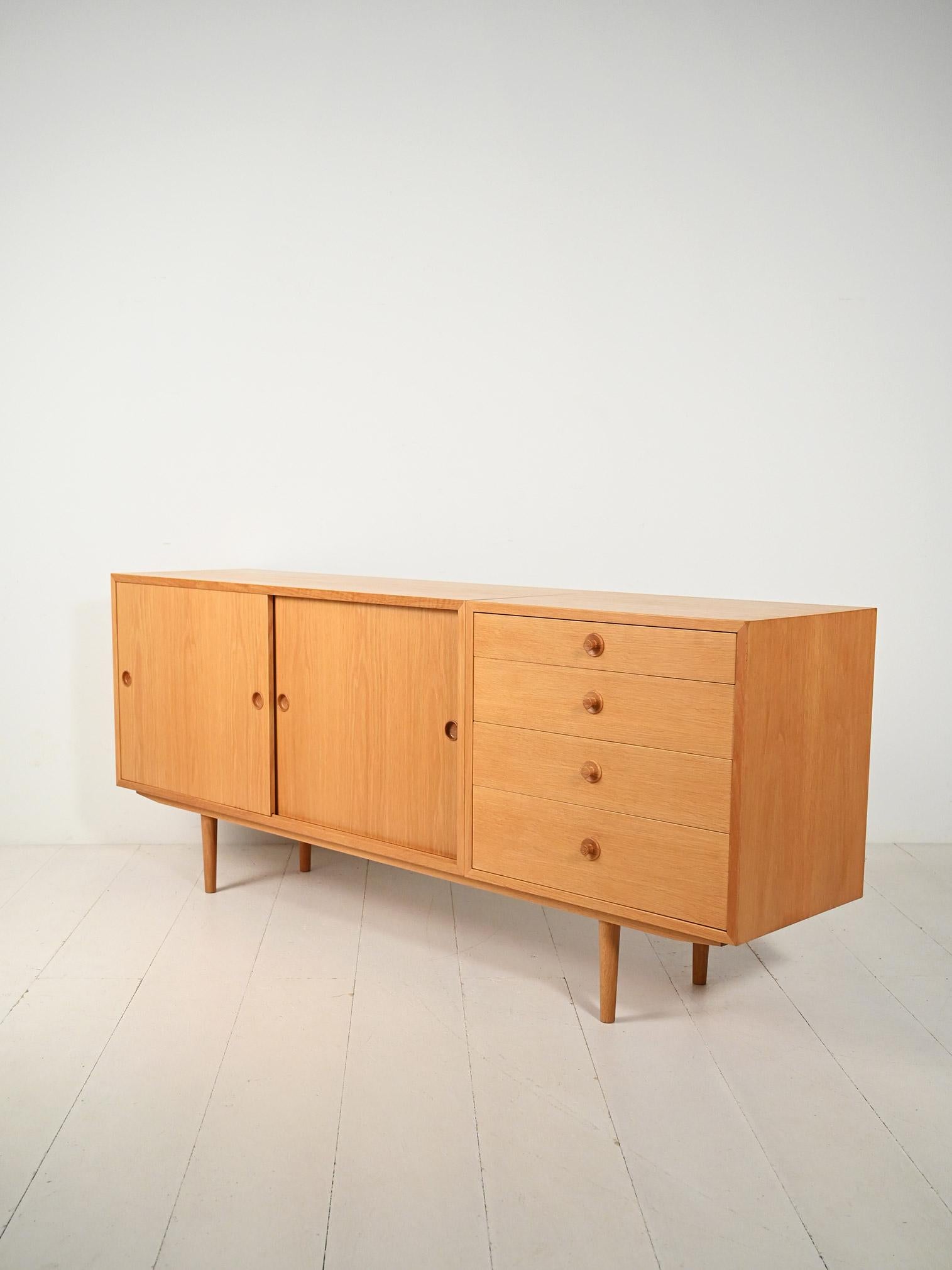 Mid-20th Century Sideboard scandinavo in rovere di Børge Mogensen per Karl Andersson & Söner, ’60 For Sale