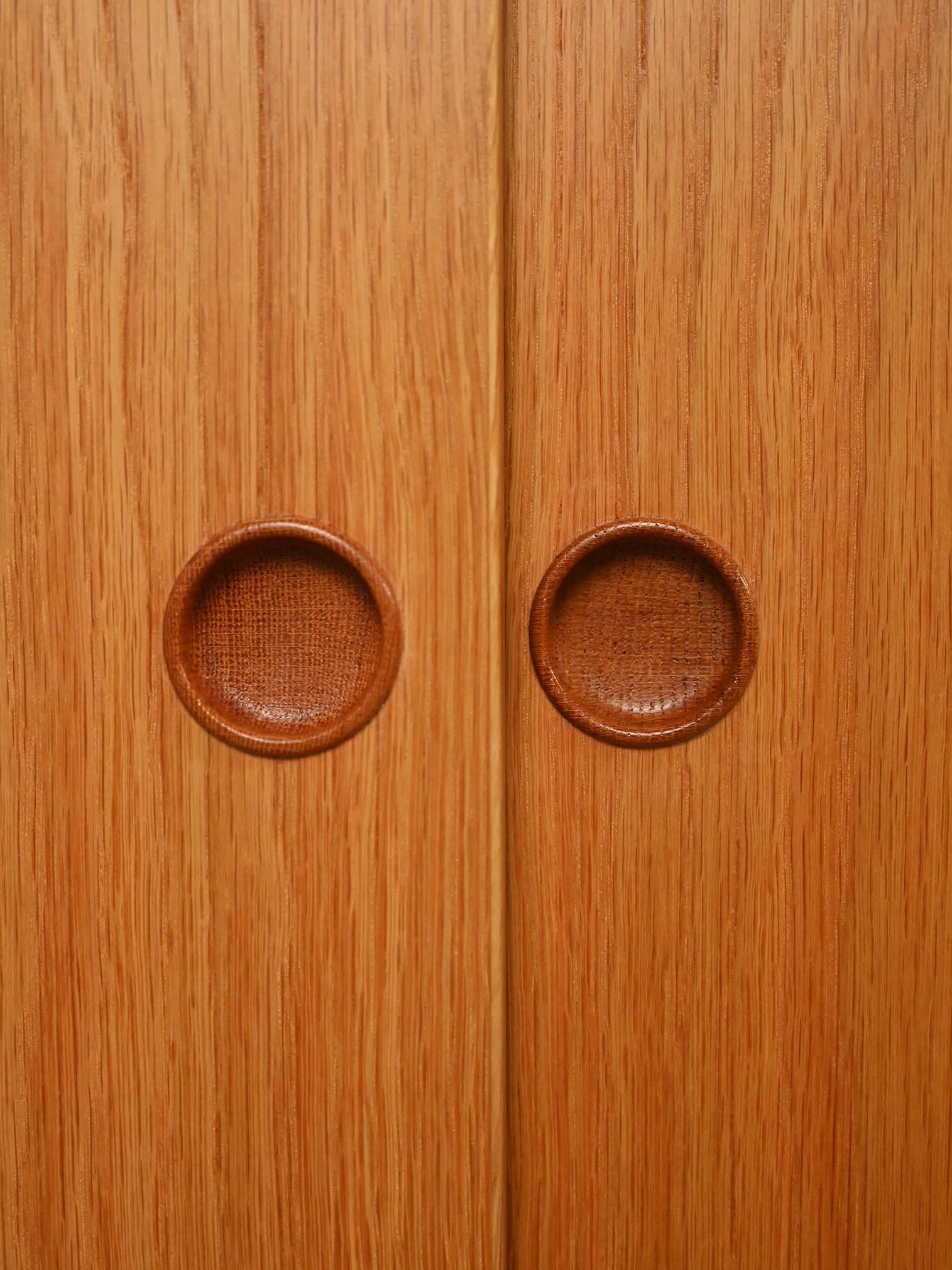 Oak Sideboard scandinavo in rovere di Børge Mogensen per Karl Andersson & Söner, ’60 For Sale