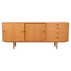 Sideboard scandinavo in rovere di Børge Mogensen per Karl Andersson & Söner, ’60