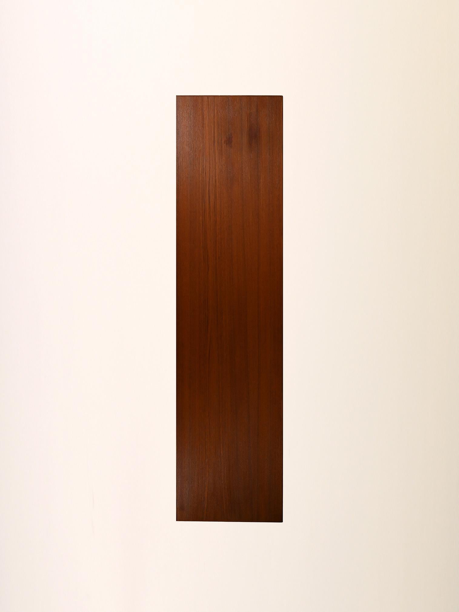 Scandinavian teak sideboard with doors and drawers For Sale 3