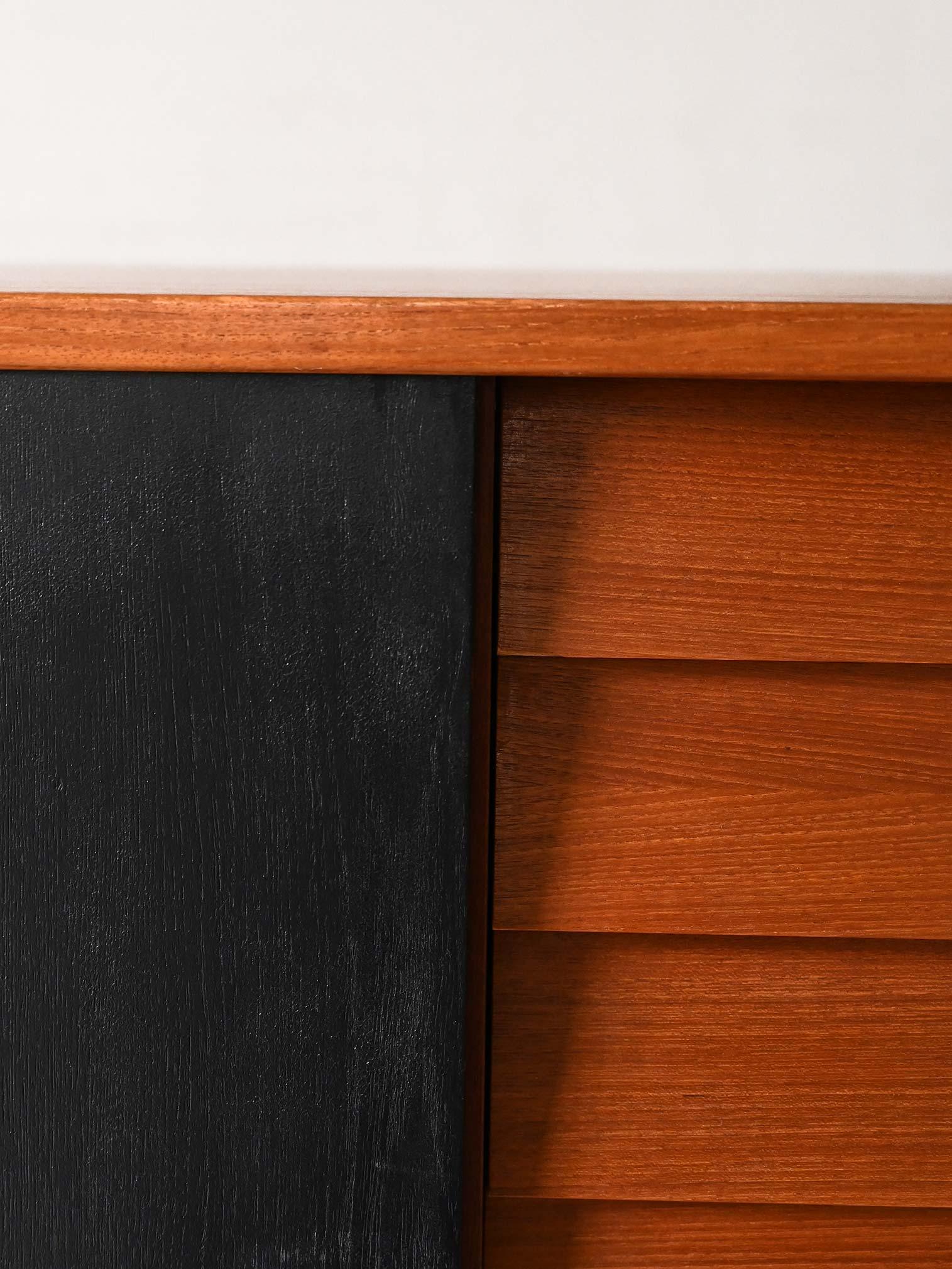 Teak Scandinavian teak sideboard by Hugo Troeds For Sale