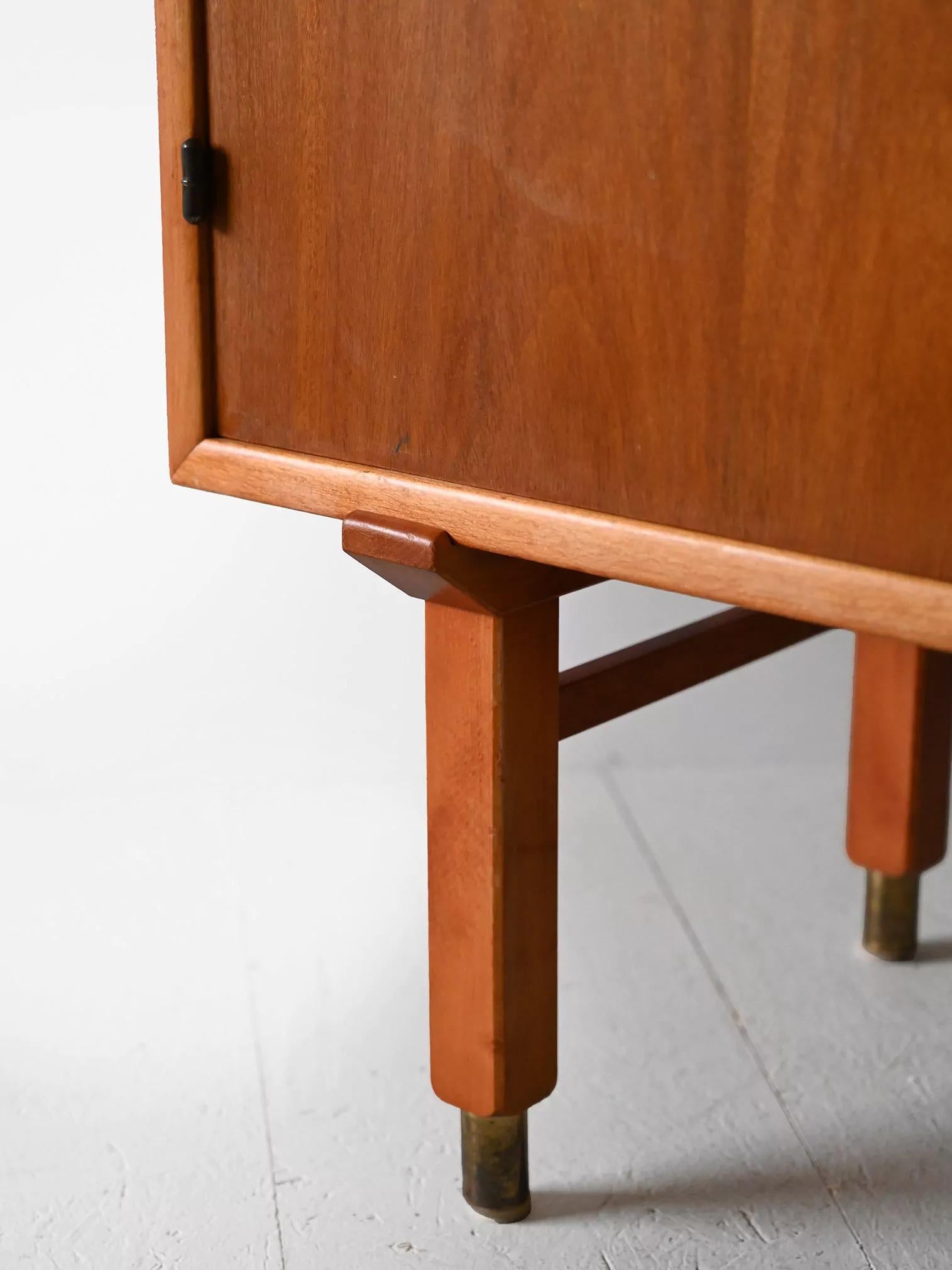Scandinavian teak sideboard For Sale 4
