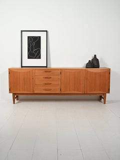 Scandinavian teak sideboard manufactured by Ajfa Möbelfabrik