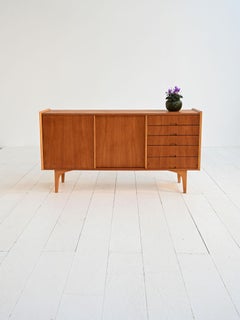 Buffet scandinave en teck et pin des années 1960