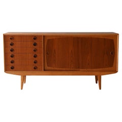 Buffet scandinave en teck et chêne des années 1950/60