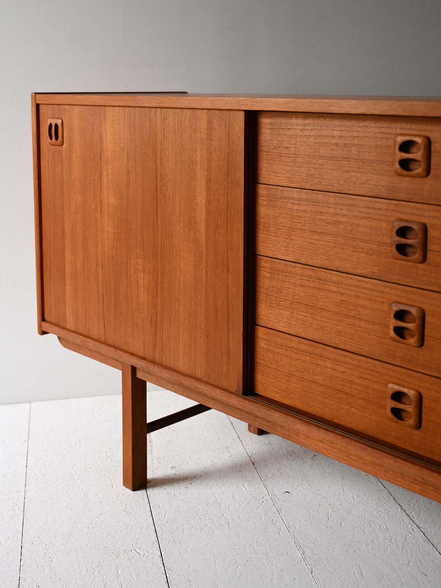 Sideboard scandinavo vintage IKEA Klippan Korsør anni ’60 en venta 4