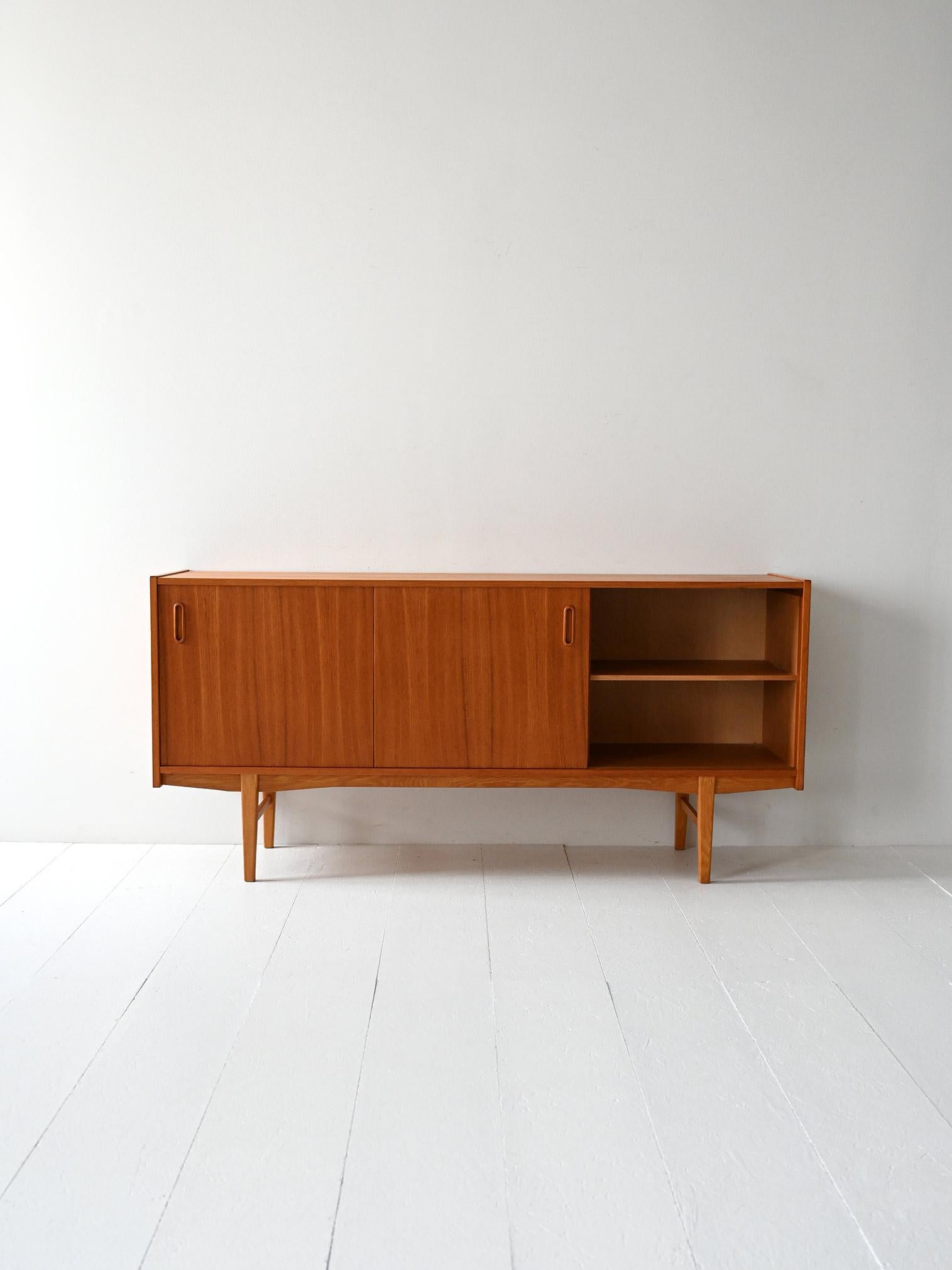 Scandinavian Modern Scandinavian vintage teak sideboard For Sale
