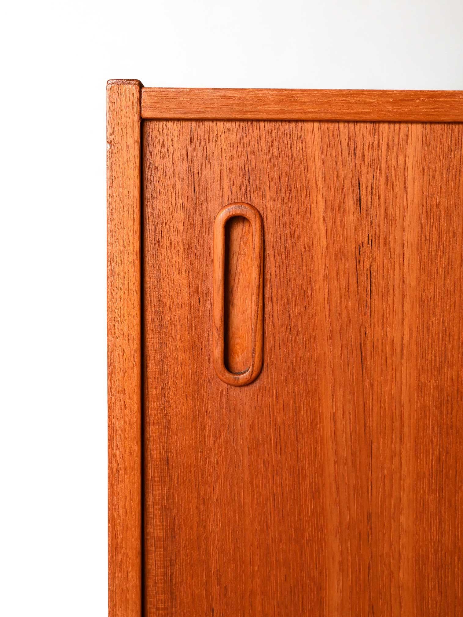 Scandinavian vintage teak sideboard For Sale 2