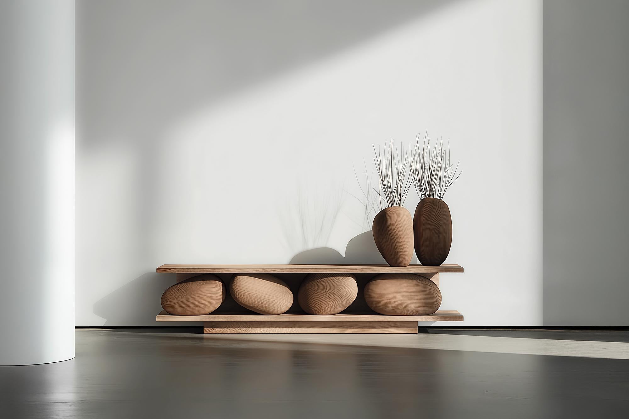 Sideboard Sereno No45, Minimalistisches Stück aus Holz von Joel Escalona im Angebot 7