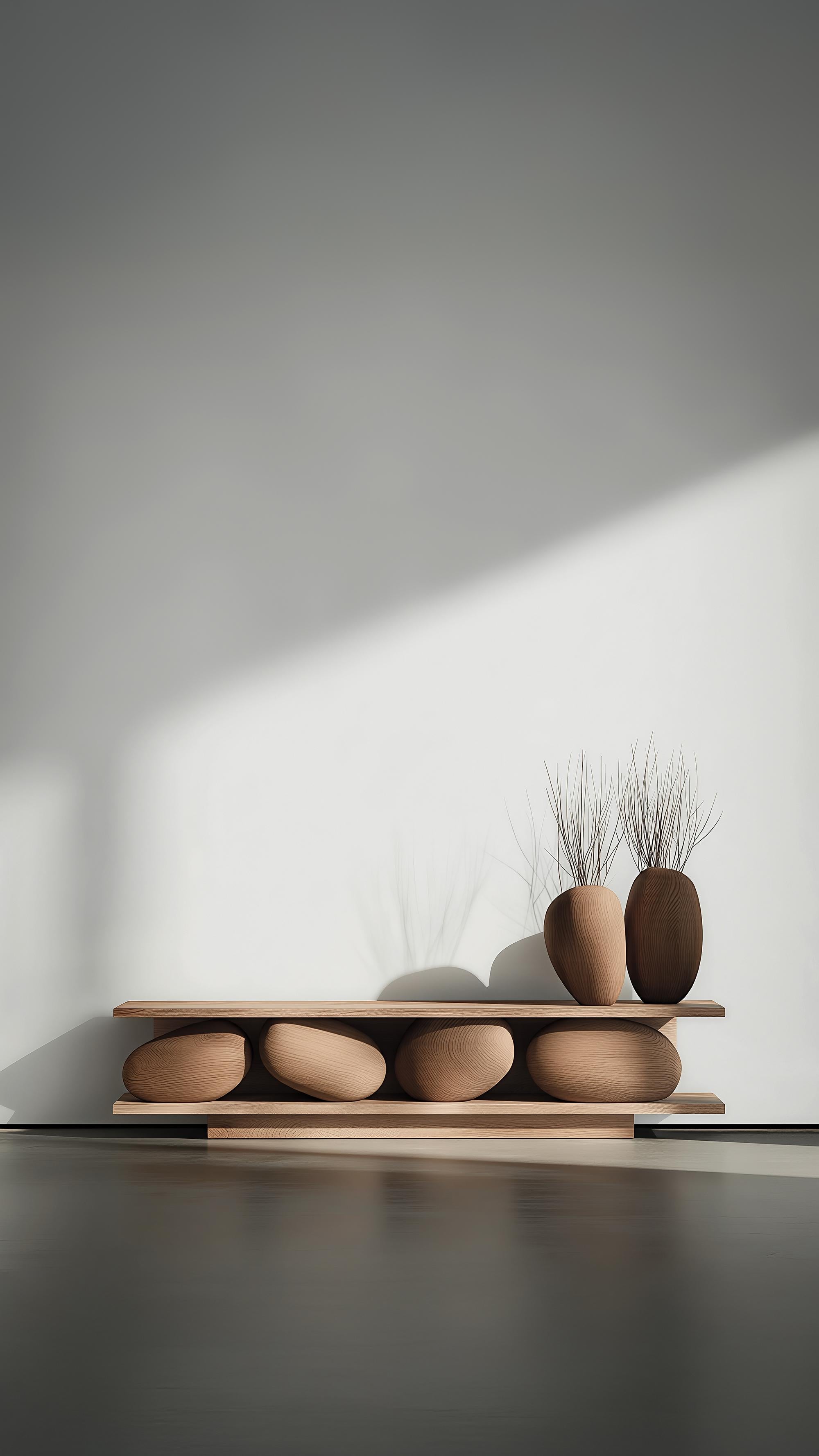 Sideboard Sereno No45, Minimalistisches Stück aus Holz von Joel Escalona im Angebot 8