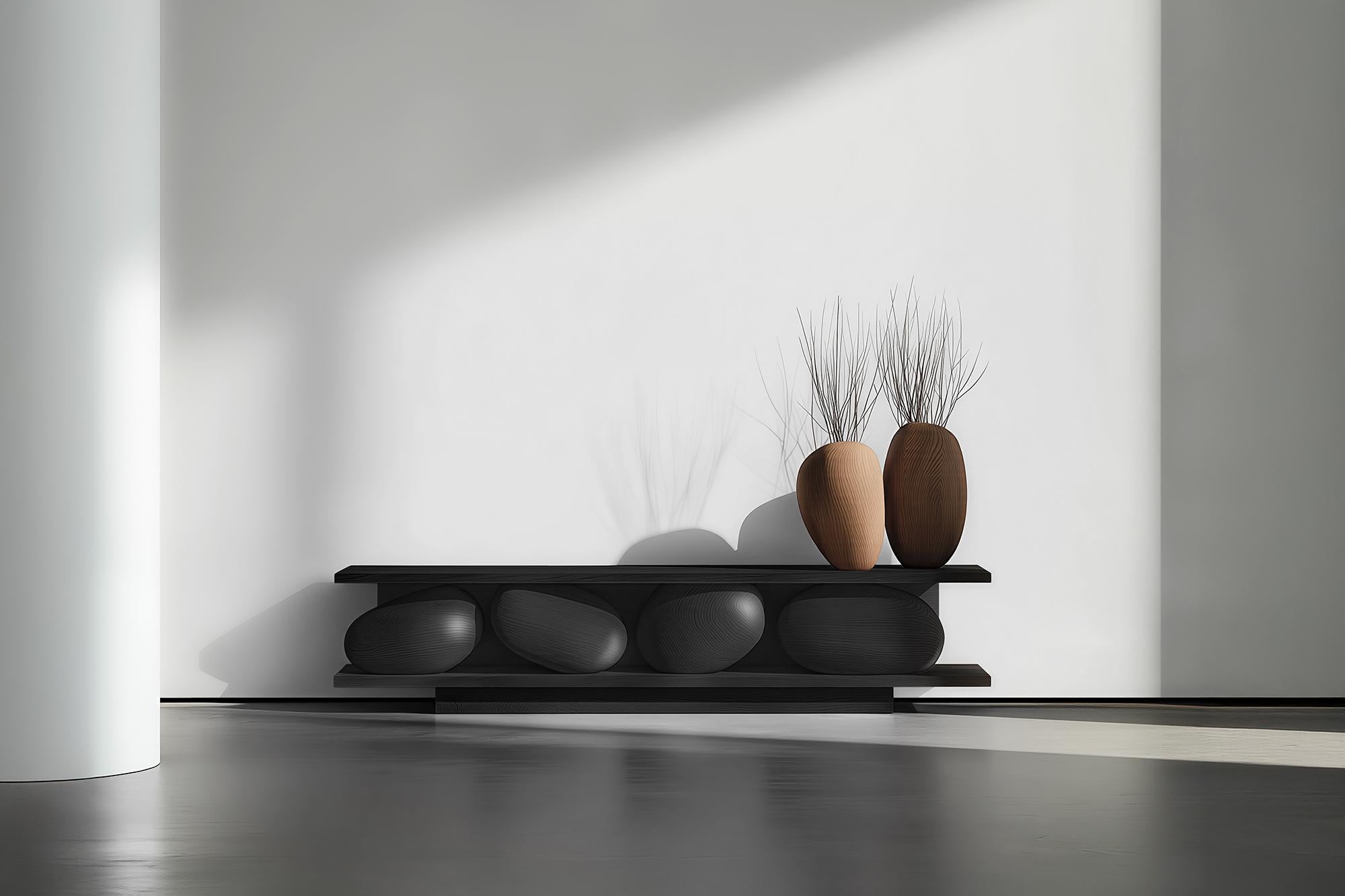 Sideboard Sereno No45, Minimalistisches Stück aus Holz von Joel Escalona im Angebot 9