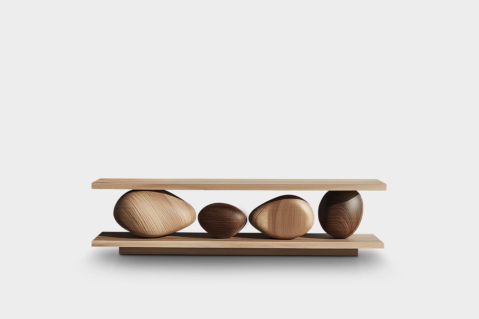 Sideboard Sereno No45, Minimalistisches Stück aus Holz von Joel Escalona im Angebot 1