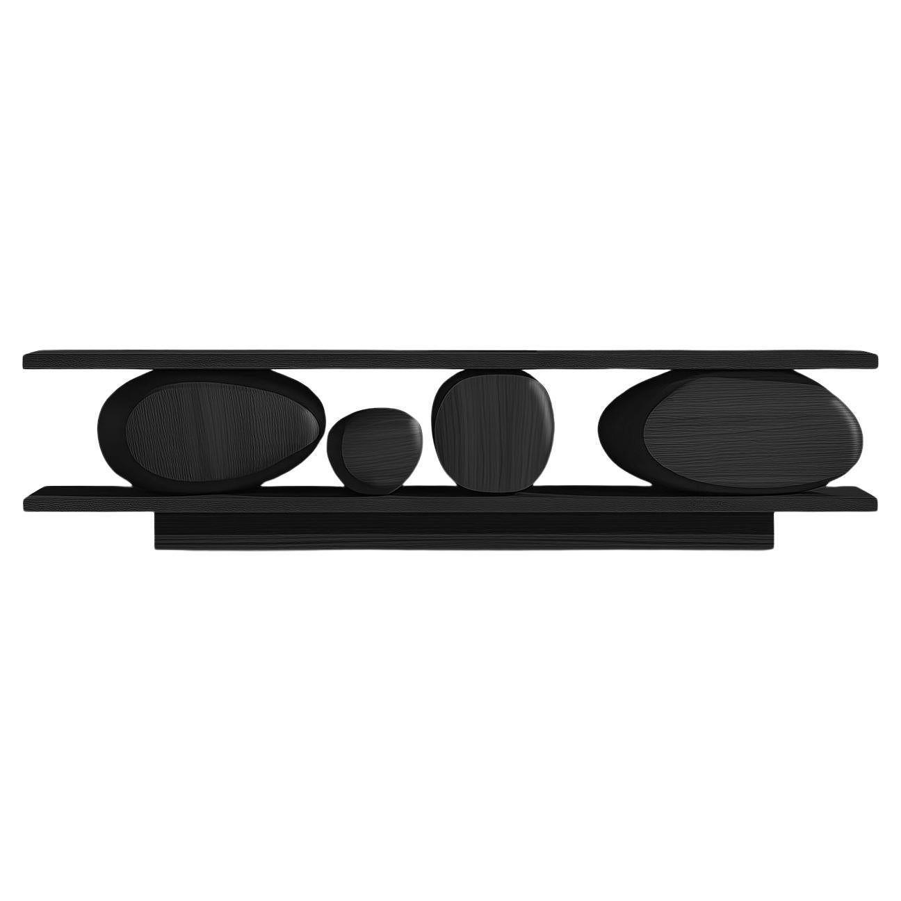 Sideboard Sereno No45, Minimalistisches Stück aus Holz von Joel Escalona