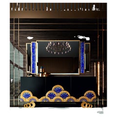 Sideboard Servant Blue Lapis Hard Stones Sideboard Servant Blue Lapis Hard Stones