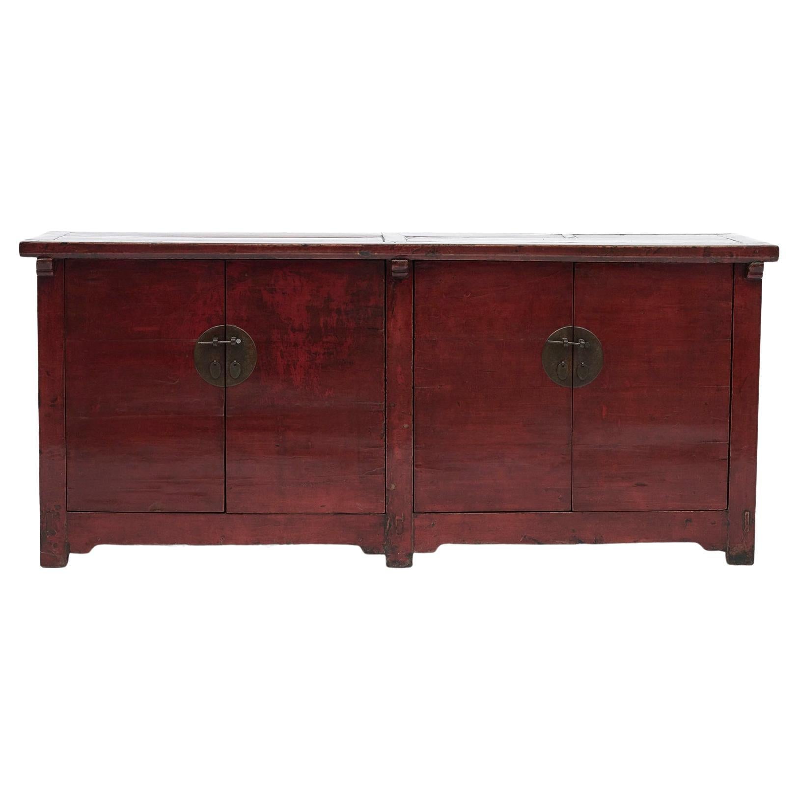 Red Lacquered Sideboard, Shanxi Province