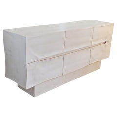 Sideboard aus Massivholz, organisches modernes Design, handgefertigt in Deutschland, skulpturales Design