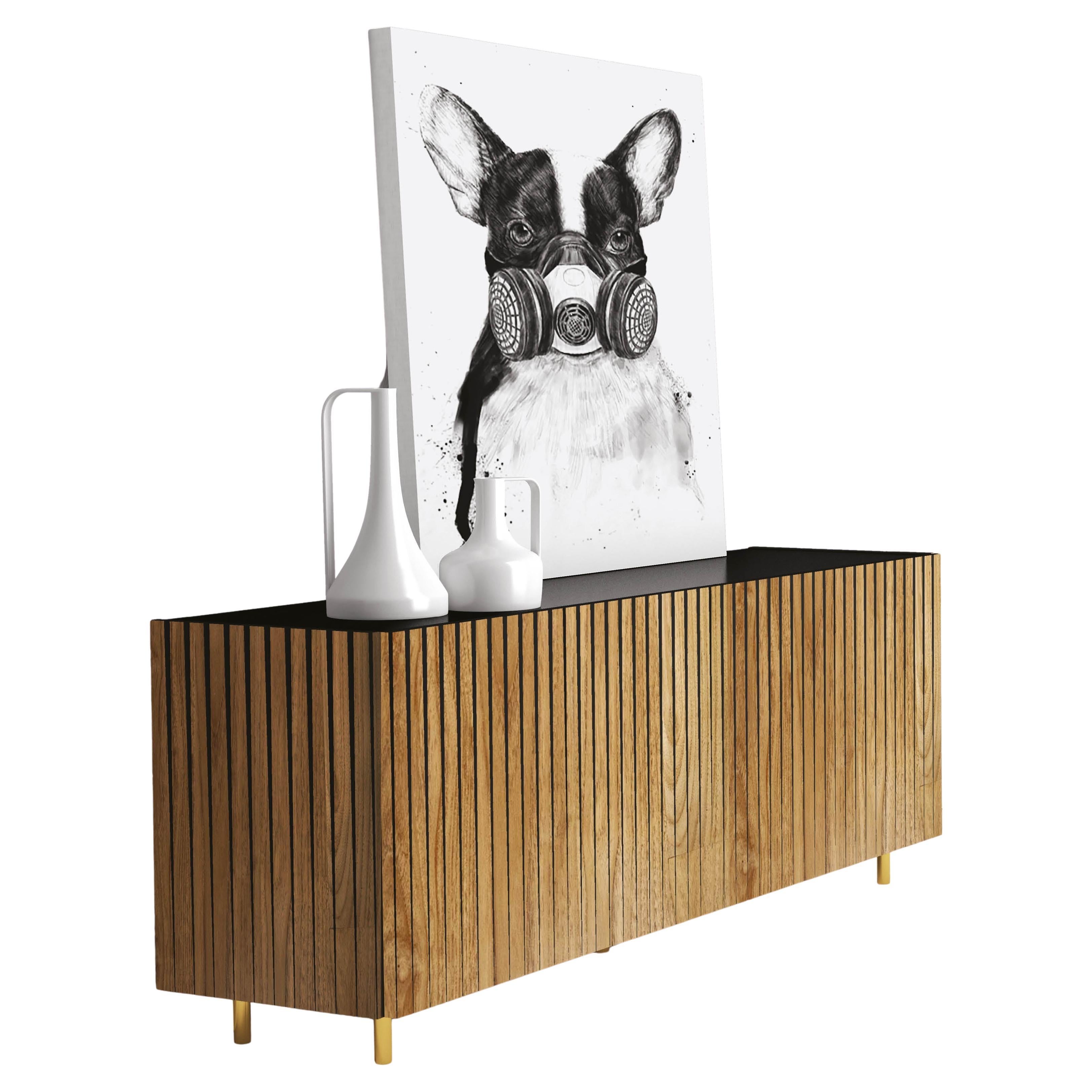 Anrichte / Aufbewahrungsschrank Minotti Italia Dorotea design Claudio Lovadina