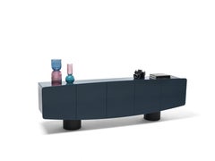 Sideboard / Storage cabinet Minotti Italia Edge - Glossy lacquered