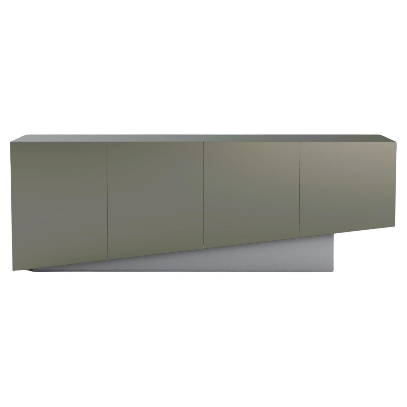 Sideboard Storage Cabinet Minotti Italia EXTRA Design Simone Fanciullacci Grey