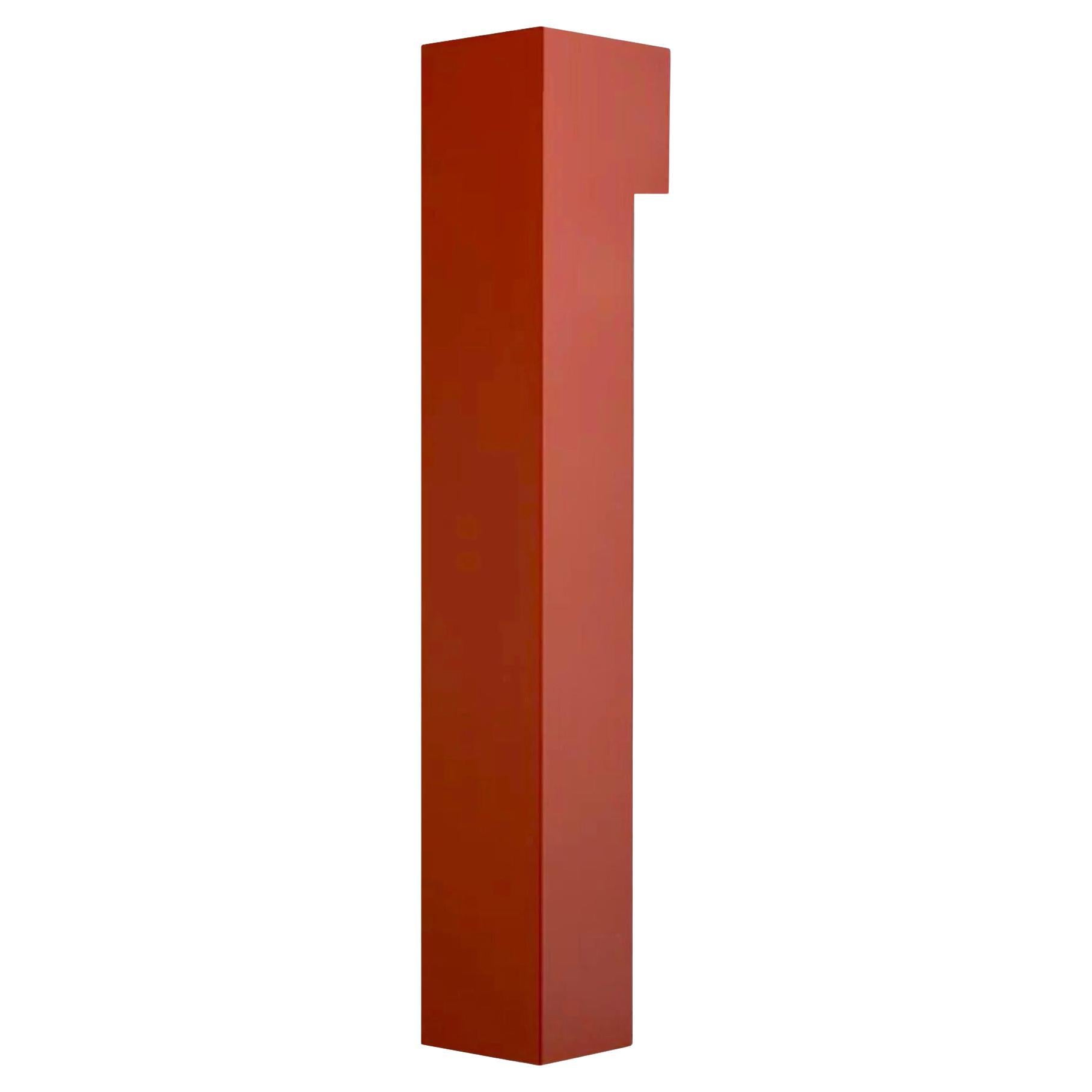 Sideboard / Storage cabinet Minotti Italia Formosa in Feet 237 cm 93.3 in - Red For Sale