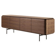 Sideboard / Storage cabinet Porada Pebble Design Niccolò Devetag - Walnut