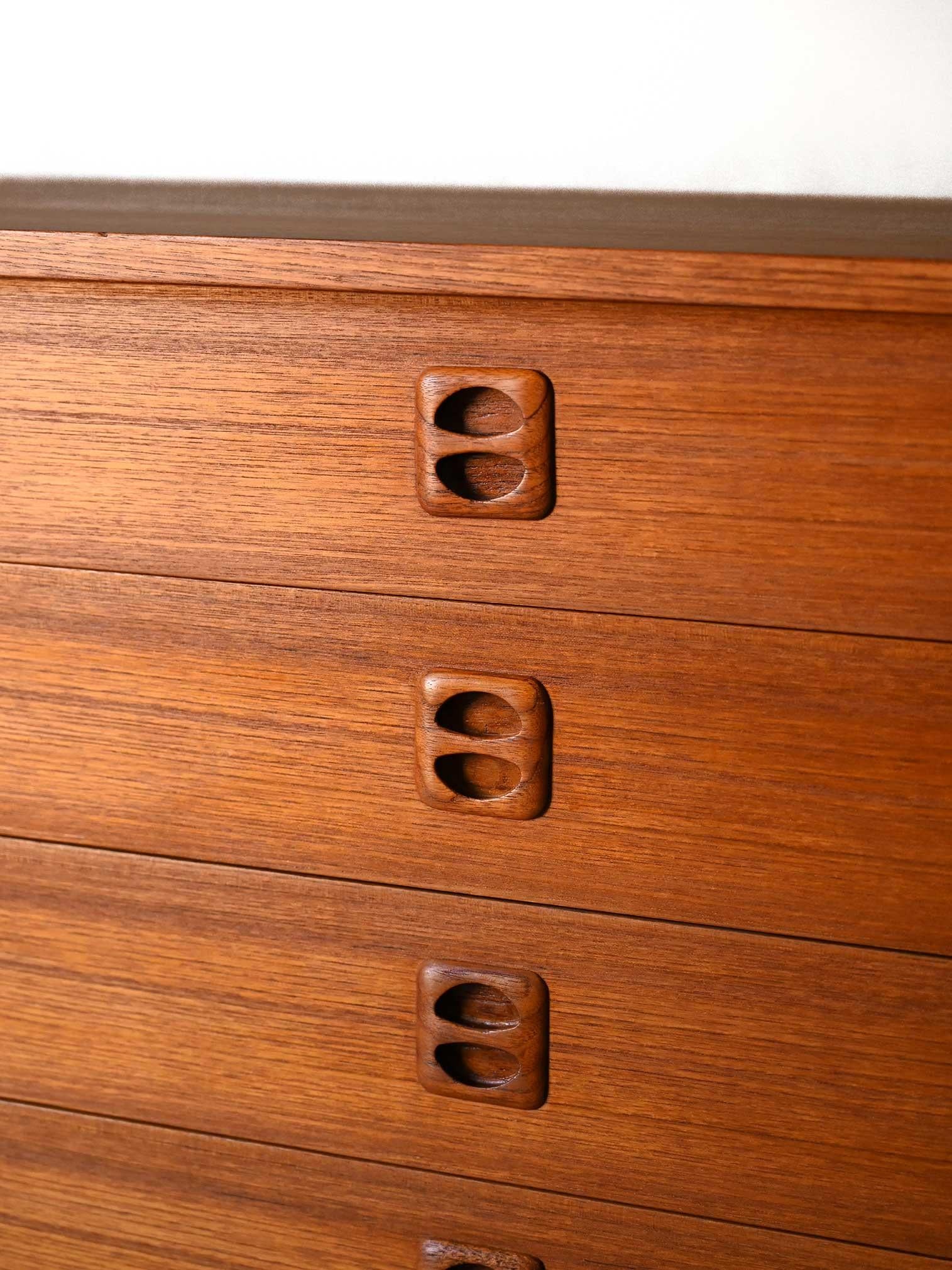 Sideboard svedese in teak anni '60 4