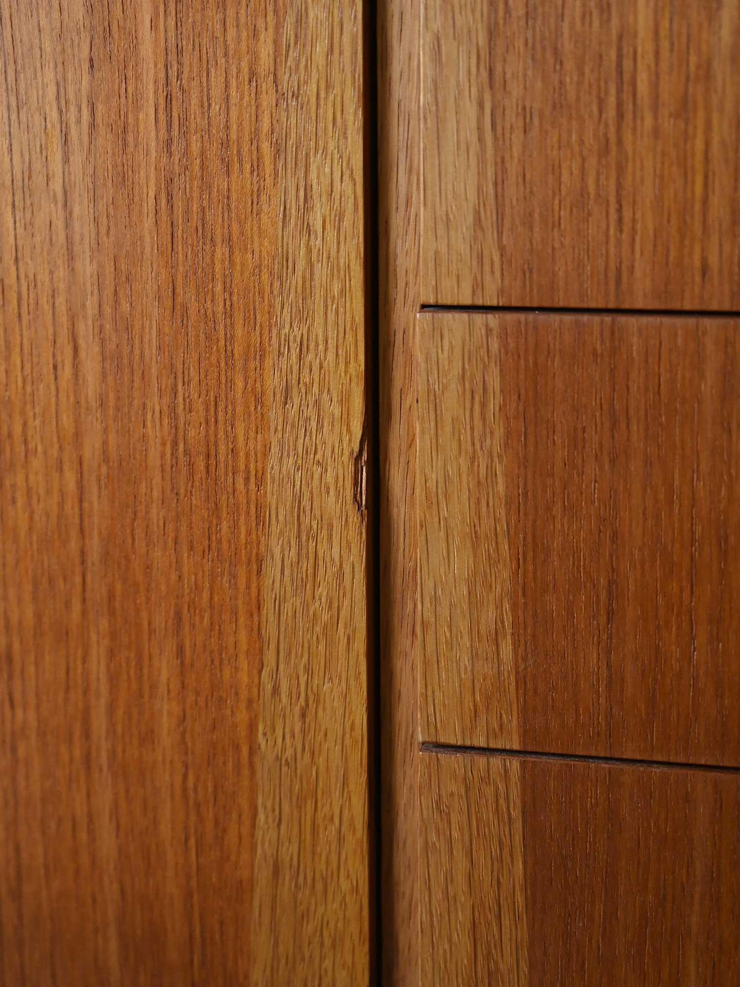 Swedish teak and oak sideboard 6