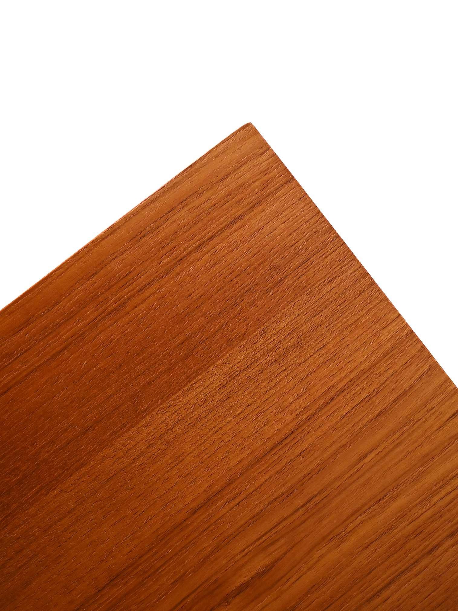 Wood Swedish teak and oak sideboard