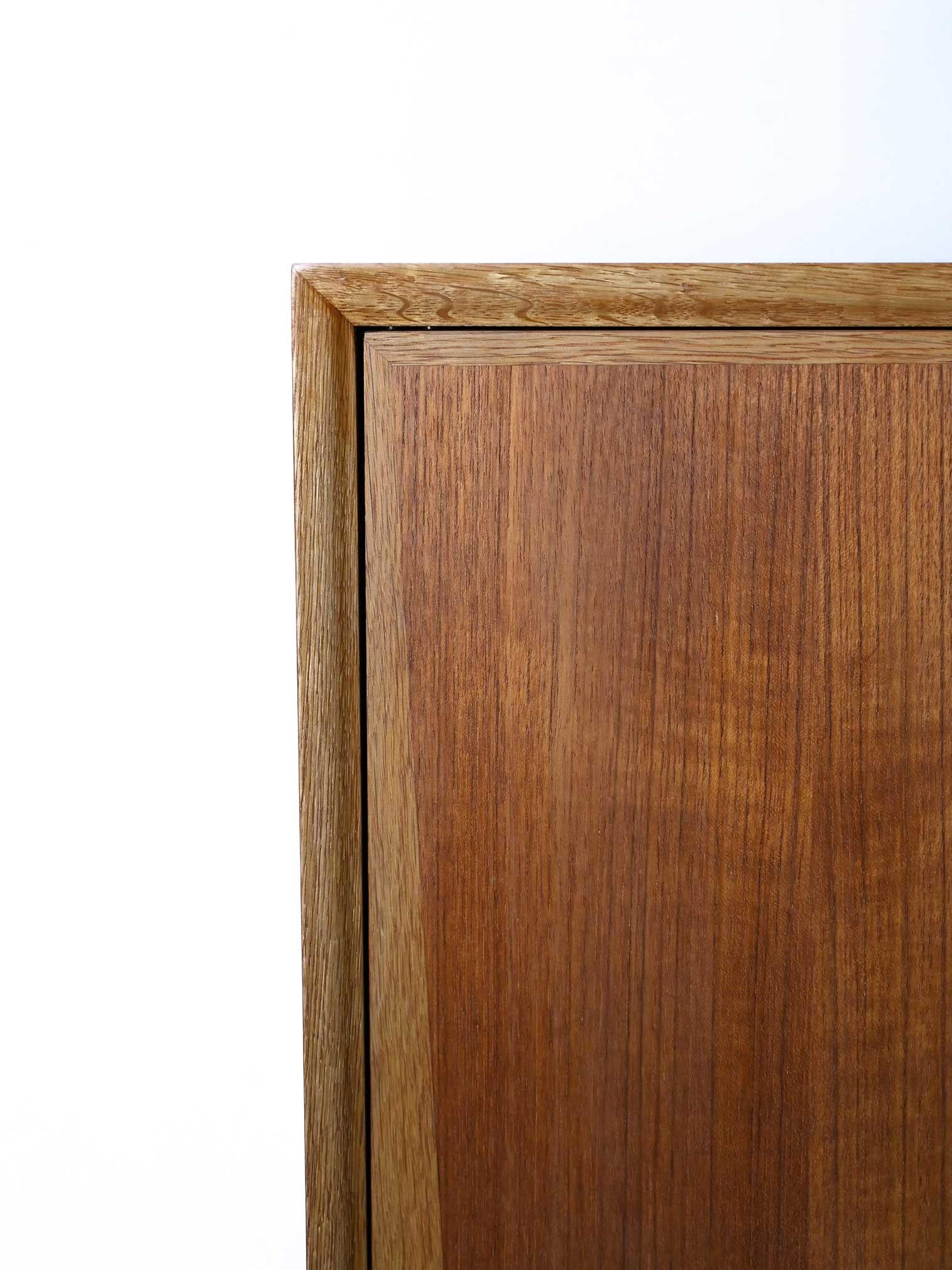Swedish teak and oak sideboard 1