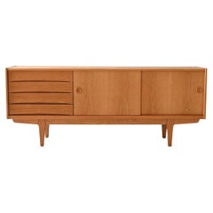 Buffet "Ulvo" en chêne suédois par Erik Wørts pour IKEA, années 1960