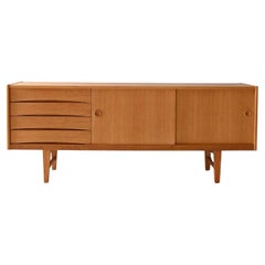 Buffet "Ulvo" en chêne suédois par Erik Wørts pour IKEA, années 1960