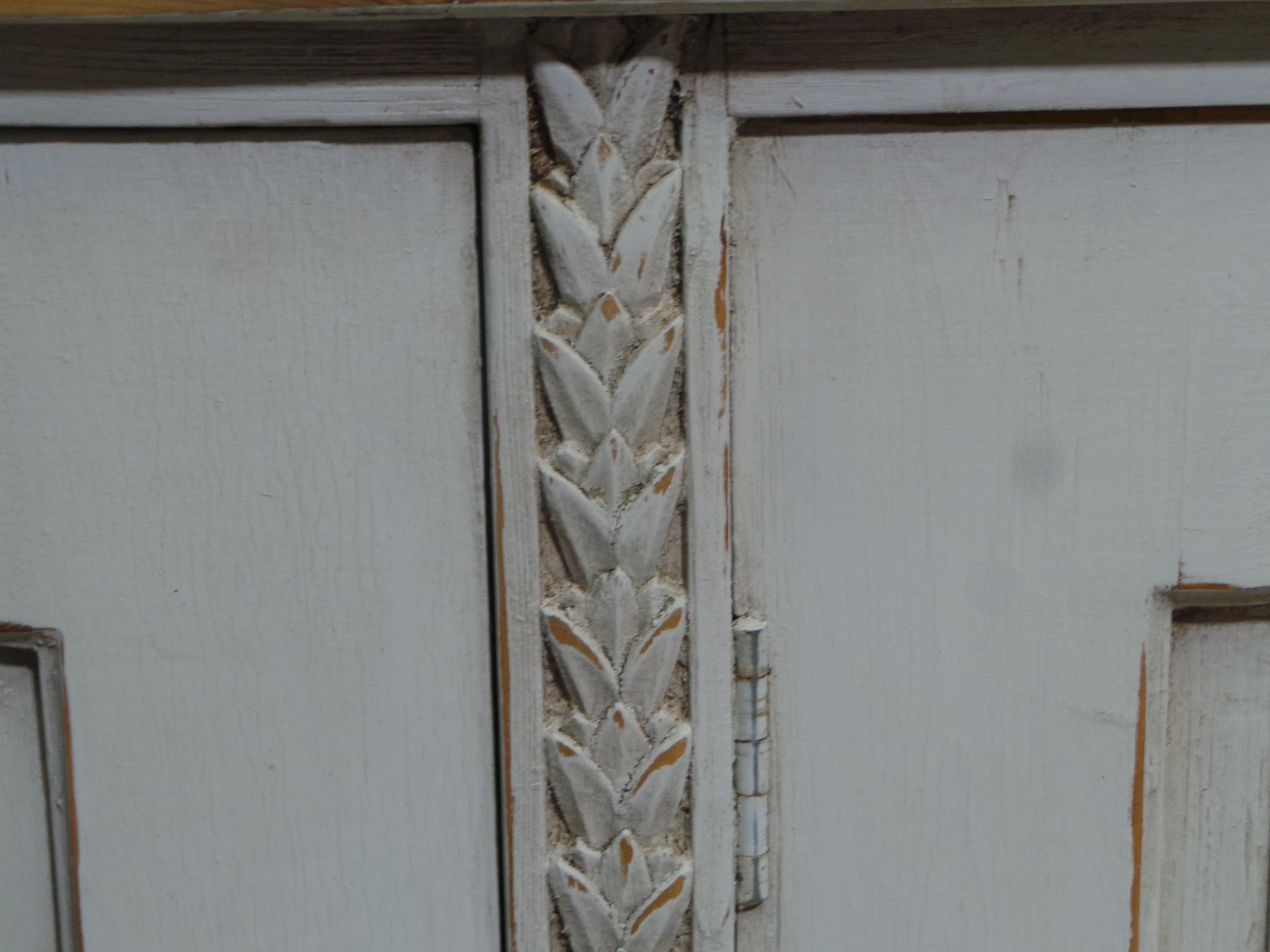 Sideboard Swedish Gustavianj Style In Good Condition For Sale In Hollywood, FL