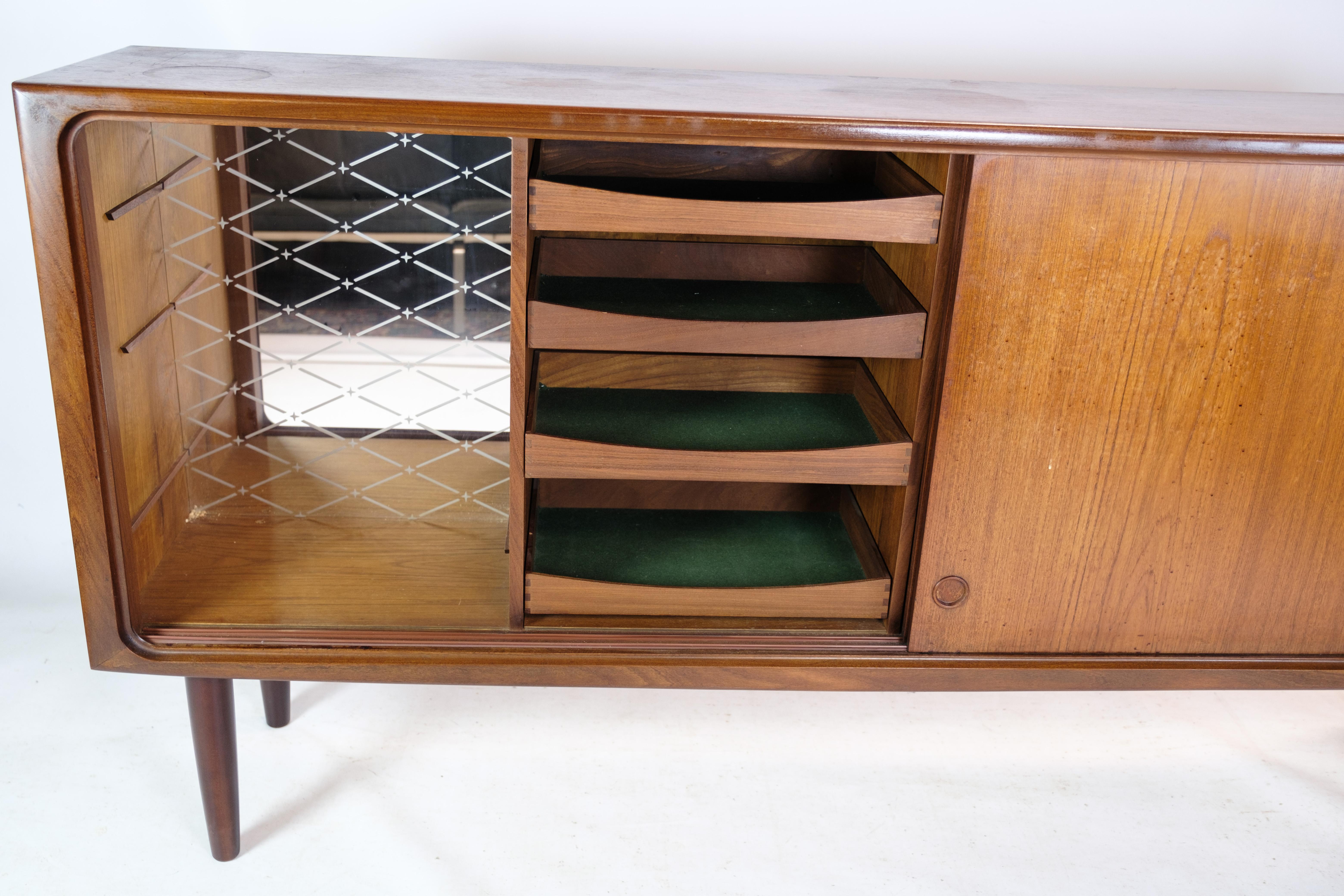 Sideboard Made In Teak, Danish Design From 1960s For Sale 3