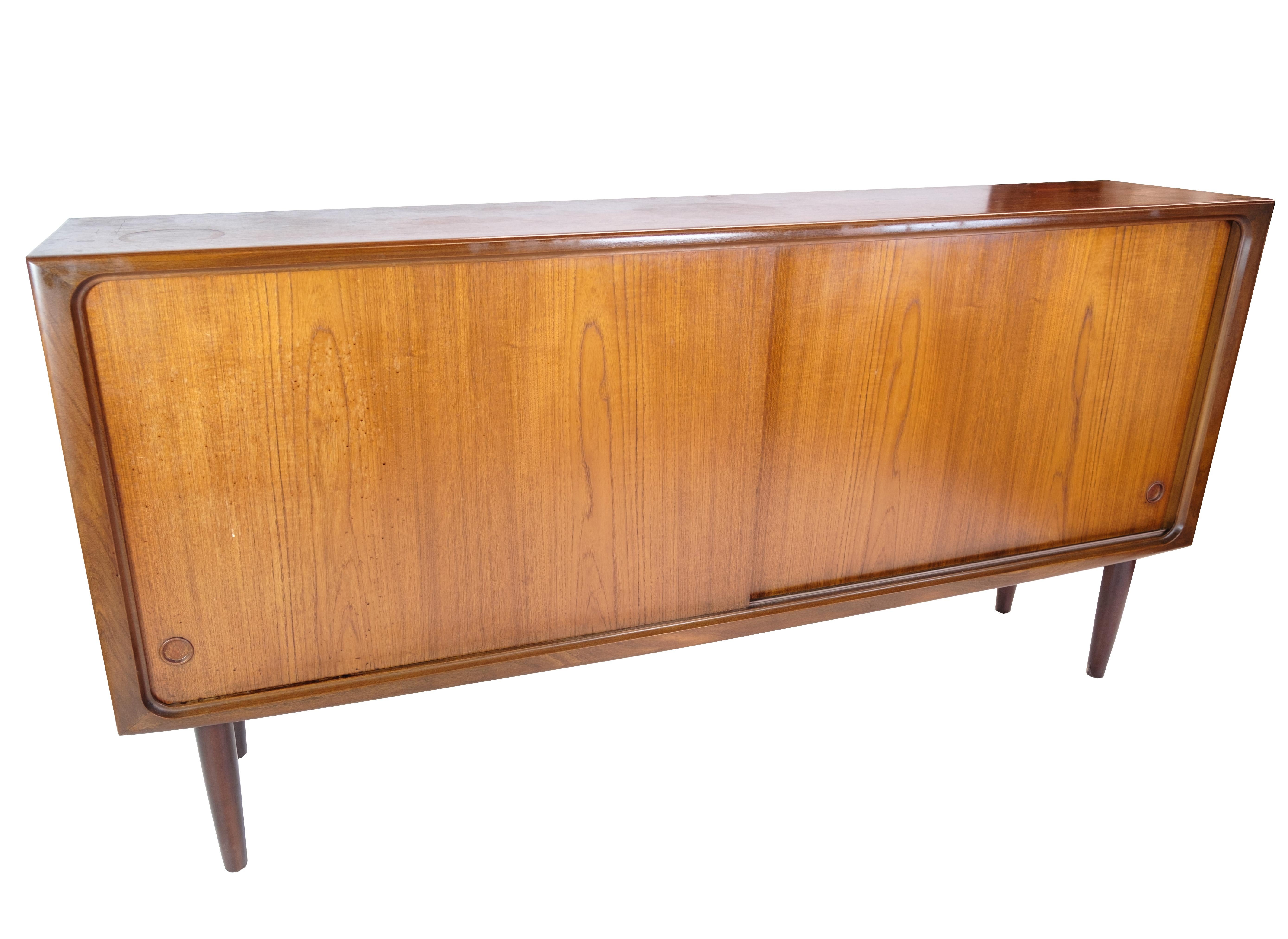Mid-Century Modern Sideboard Made In Teak, Danish Design From 1960s For Sale