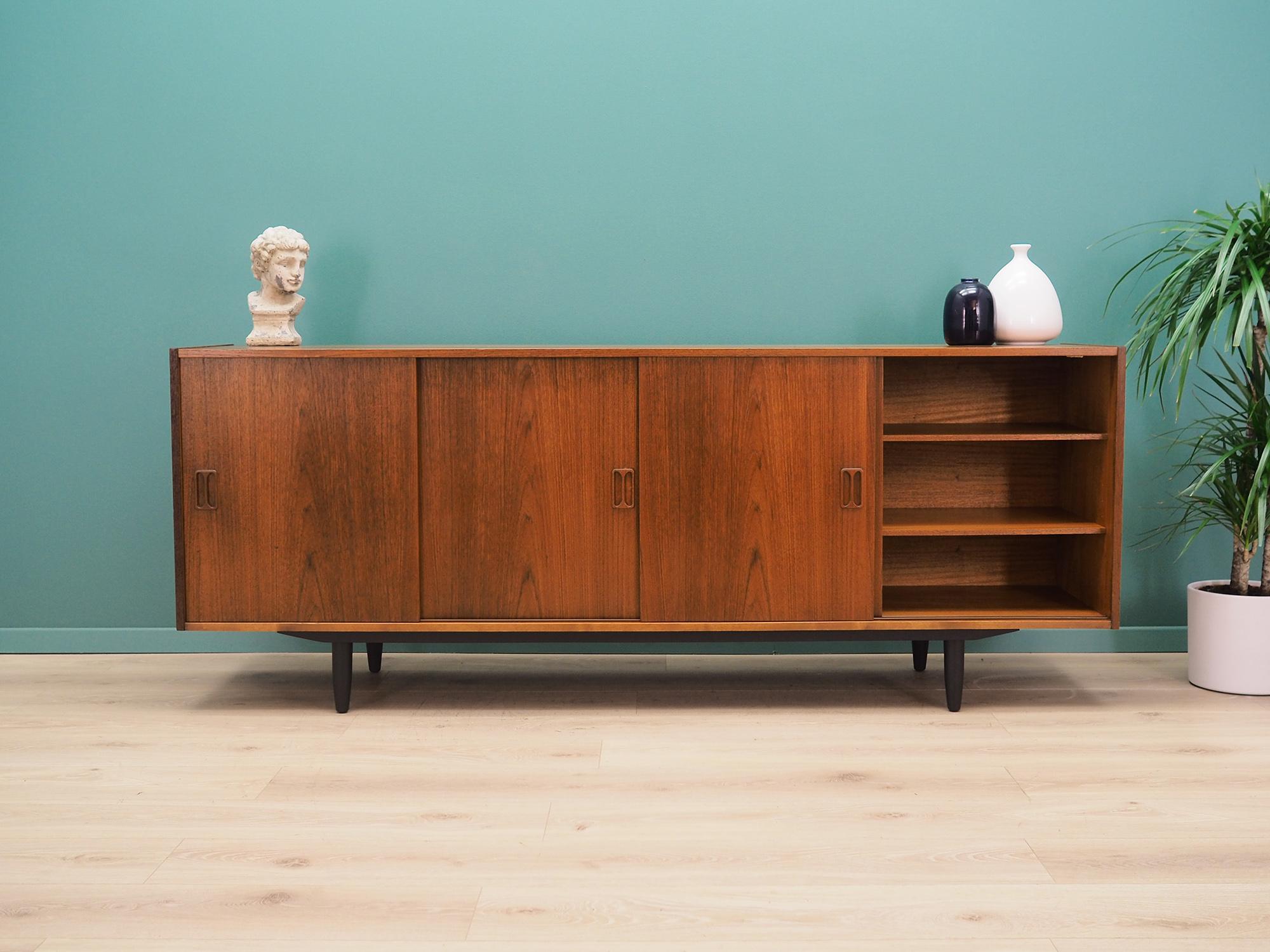 Scandinavian Modern Sideboard Teak, Danish Design, 1960s, Producer Westergaards For Sale