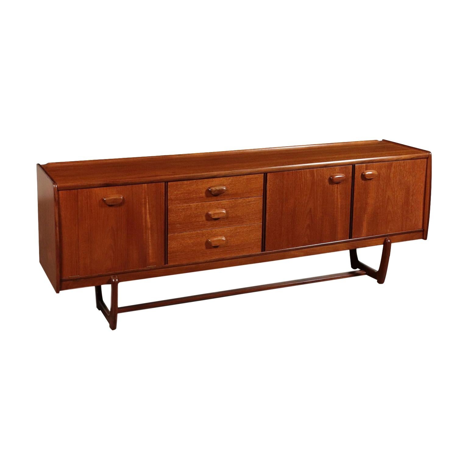 Special Sideboard in Cherry Wood Veneer at 1stdibs
