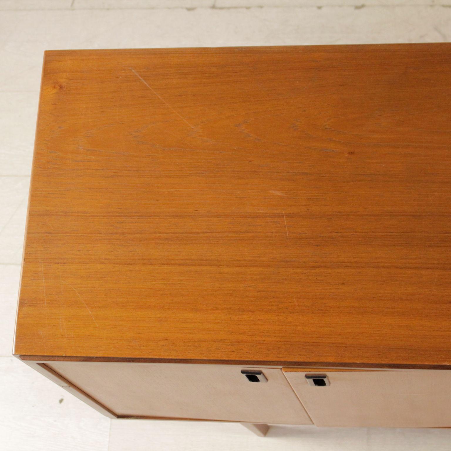 Sideboard Teak Veneer Vintage Manufactured in Italy, 1960s 5