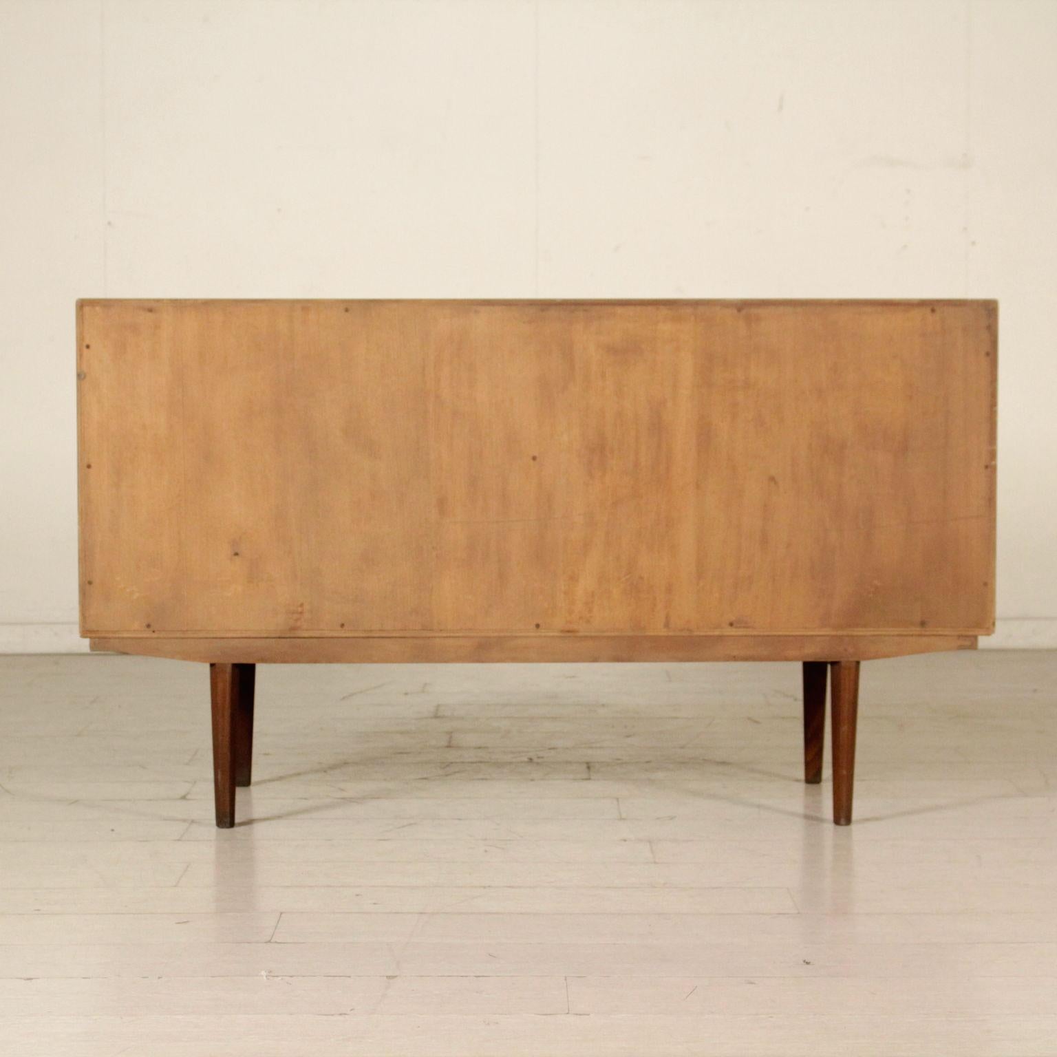 Sideboard Teak Veneer Vintage Manufactured in Italy, 1960s 3