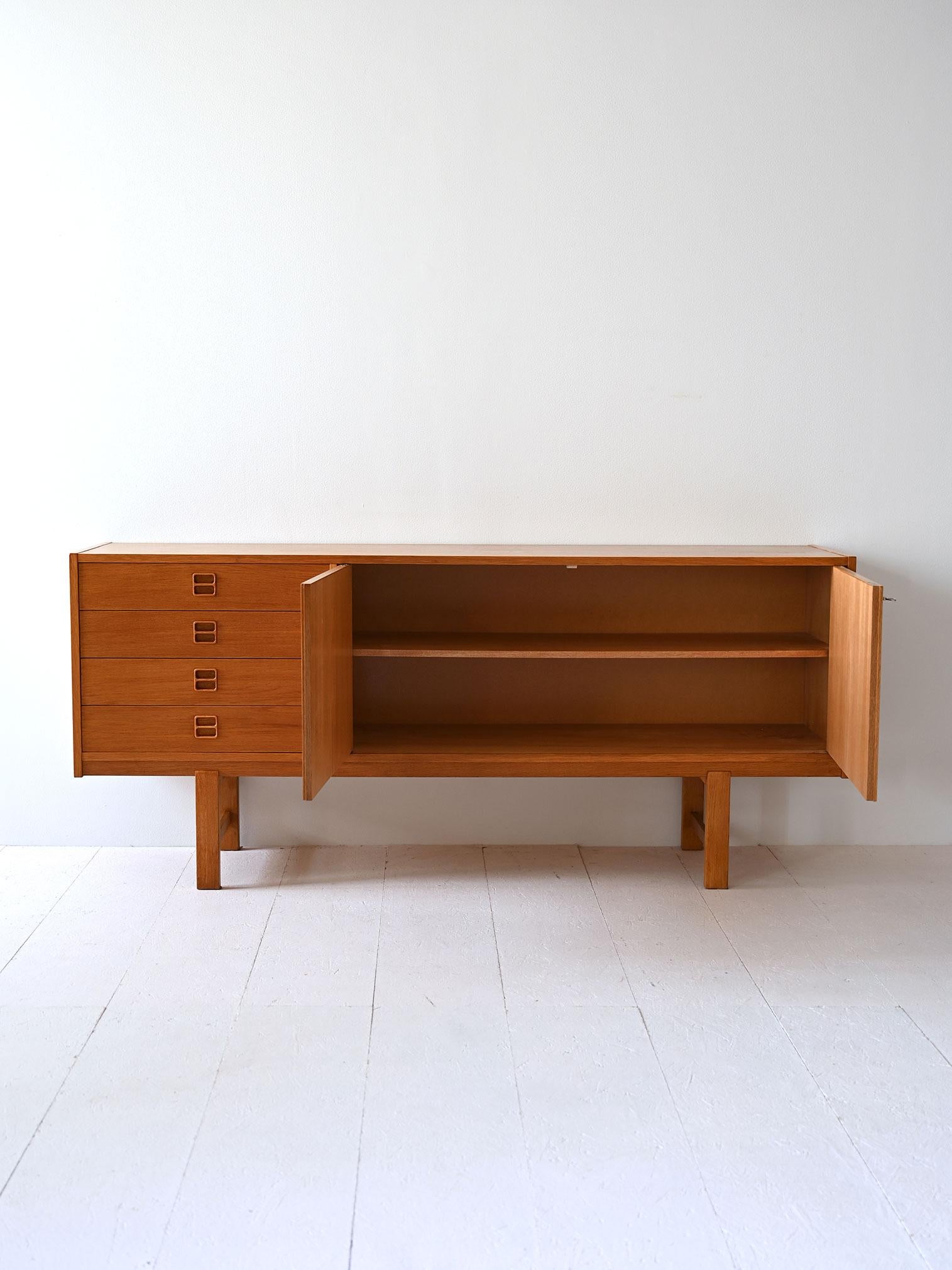Scandinavian Modern 1960s Sideboard Tibro For Sale