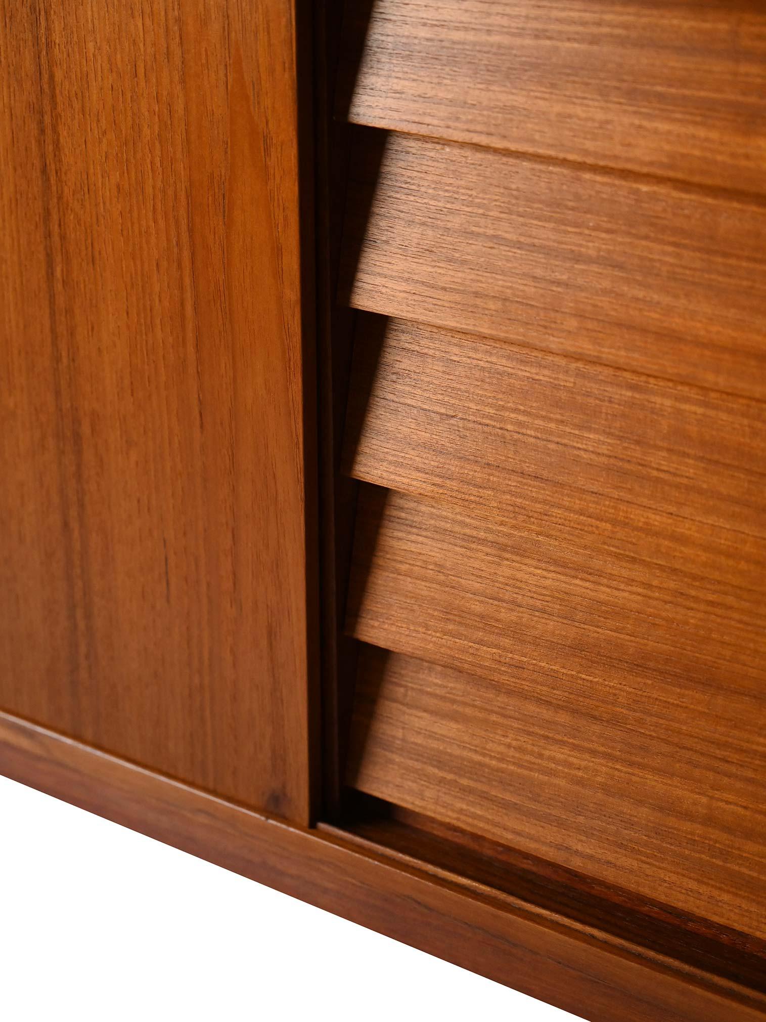 Teak Sideboard Trio by Nils Jonsson For Sale