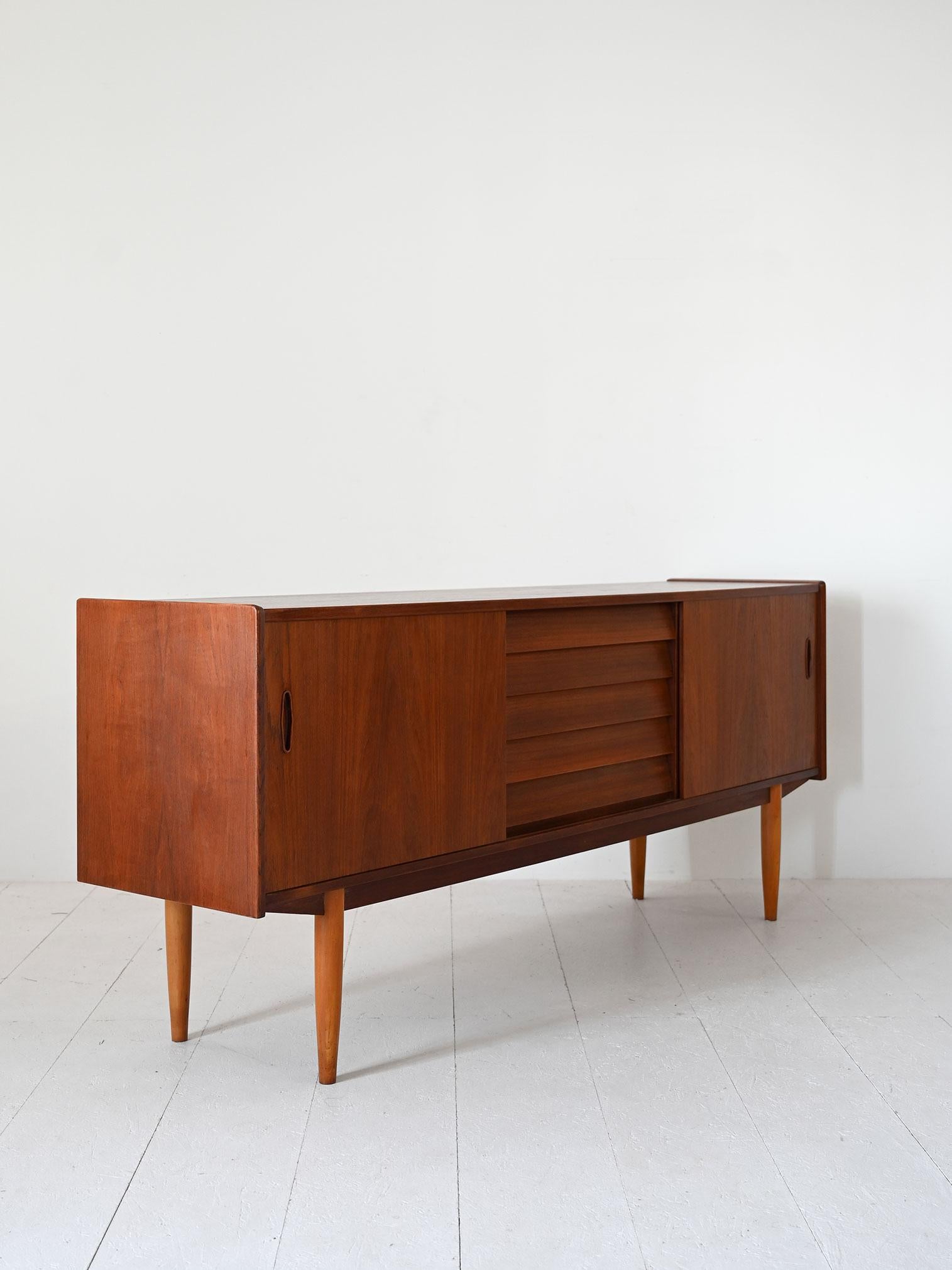 Sideboard Trio firmato Nils Jonsson In Good Condition In Brescia, IT