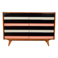 Buffet U-453 de Jiří Jiroutek pour Interiér Praha:: Tchécoslovaquie:: années 1960