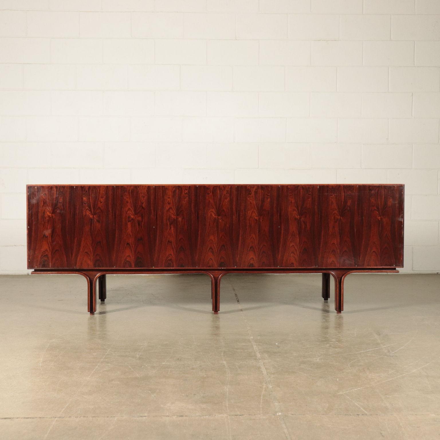 Sideboard Veneer 1960s Gianfranco Frattini Berinini 6