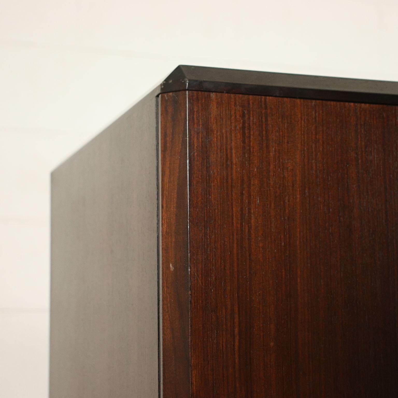 Sideboard Veneered Wood, Italy, 1960s In Good Condition In Milano, IT