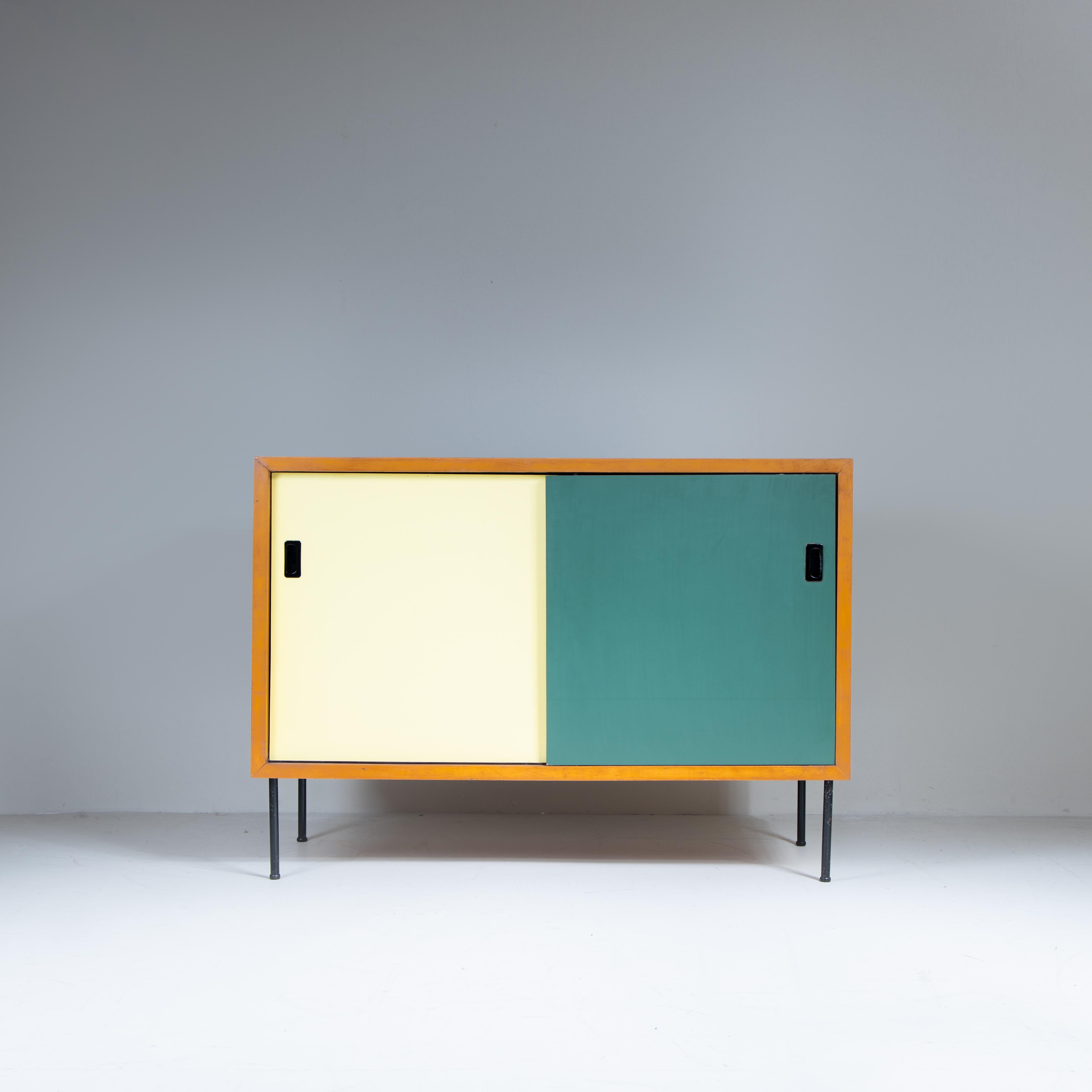 Italian Sideboard - Cassettiera in legno e formica, 1960 in vendita