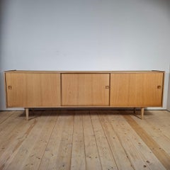 Sideboard vintage danese in rovere, 1960