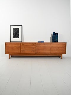 Vintage walnut sideboard 1960s