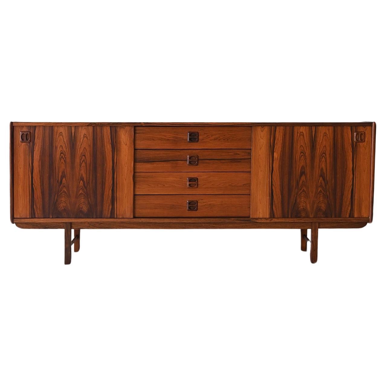 Vintage rosewood sideboard For Sale