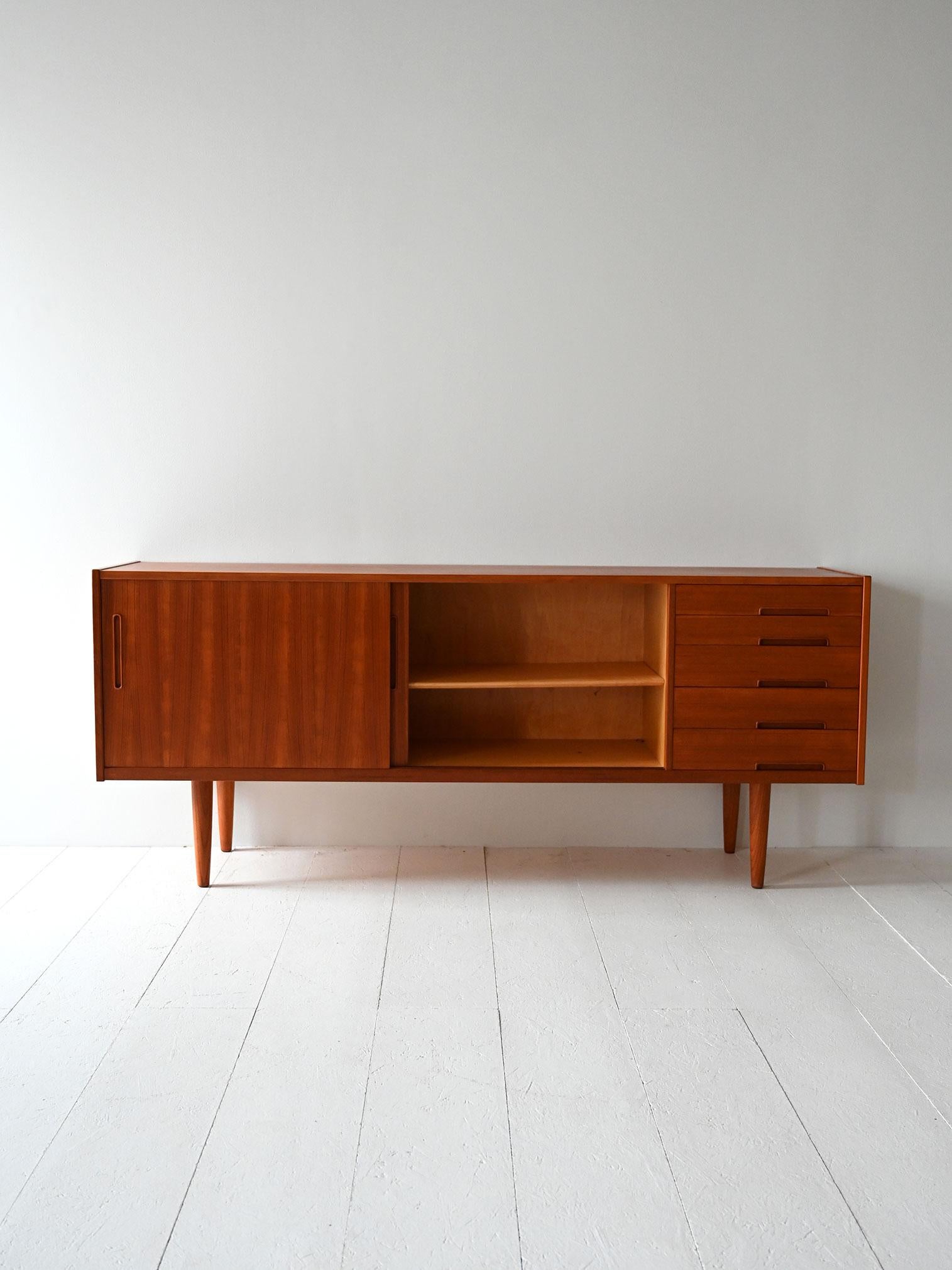 Swedish Scandinavian vintage sideboard by Nils Jonsson For Sale